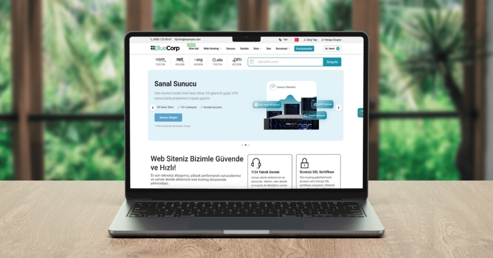 Bluecorp - Wisecp Tema